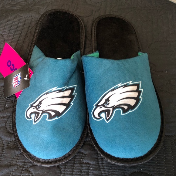 NFL Other - Philadelphia Eagles Slippers, Green, Men’s Size M (9-10)